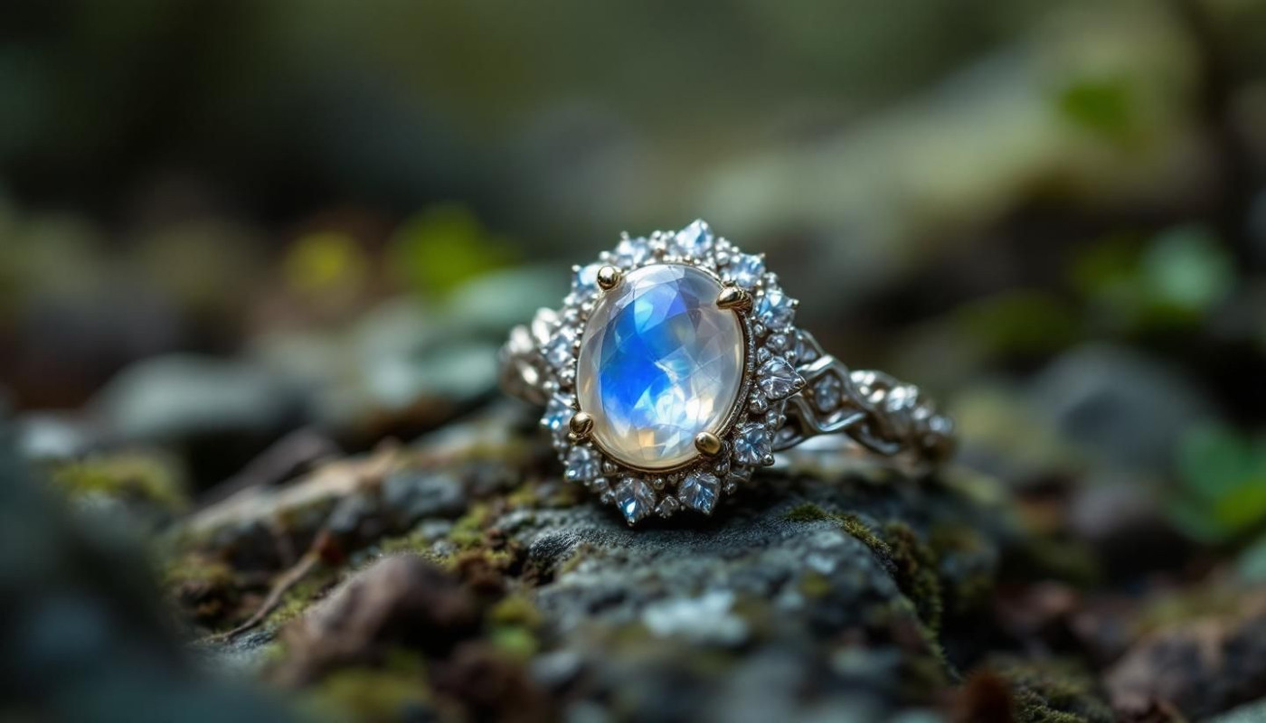 Unlocking The Celestial Charm Of Moonstone Rings